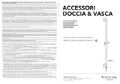 Cristina DOCCIA & VASCA ACCESSORI CRIPD175 Installation Instructions