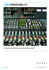 Calrec OMEGA Operator's Manual