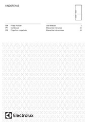 Electrolux ColdSense 500 Series User Manual