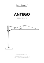 JARDINICO ANTEGO Assembly And Operation Manual