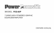 Power Acoustik PEQ-82P Owner's Manual