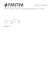 Fantini Rubinetti Icona Deco 53Q7R111B Installation Instructions Manual