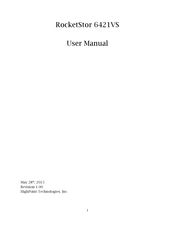 HighPoint RocketStor 6421VS User Manual