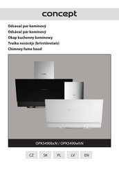 Concept2 OPK5490bcN Installation Instructions Manual
