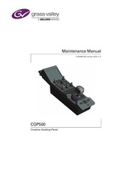 Belden grass valley CGP500 Maintenance Manual