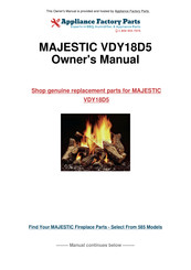 MHSC DUZY VDY18D5 Installation And Operating Instructions Manual