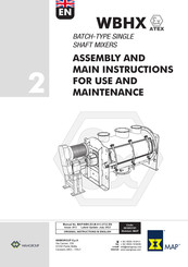 WAM WBHX Assembly And Main Instructions For Use And Maintenance