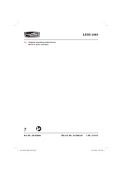 LAWN STAR 20-42860 Original Operating Instructions