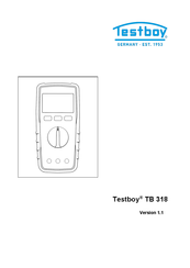 Testboy TB 318 Operating Instructions Manual