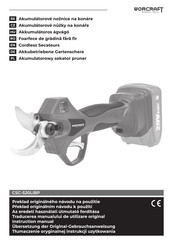 Worcraft CSC-S20LiBP Instruction Manual