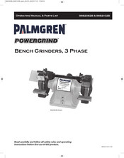 Palmgren POWERGRIND 9682082B Operating Manual & Parts List