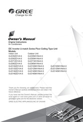 Gree GUD140ZD1/A-S Owner's Manual