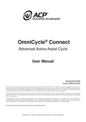 ACP OmniCycle Connect User Manual