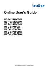 Brother DCP-L3517CDW Online User's Manual