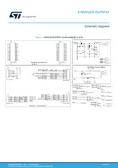 ST X-NUCLEO-OUT07A1 Schematic Diagrams