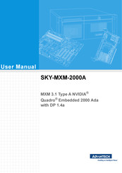 Advantech SKY-MXM-2000A User Manual