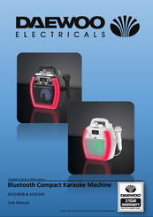 Daewoo electricals AVS1493B User Manual