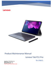 Lenovo Tab P11 Pro Product/Maintenance Manual