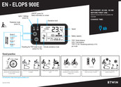 Btwin ELOPS 900E Quick Start Manual