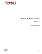 Amphenol ENDEVCO 6634D Instruction Manual