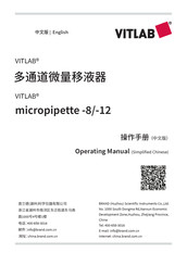 Vitlab C0708908 Operating Manual