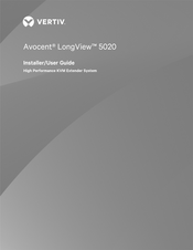 Vertiv Avocent LV 5000 Series Installer/User Manual