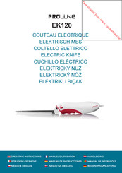 Proline EK120 Operating Instructions Manual