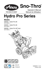 Ariens 926056 Operator's Manual