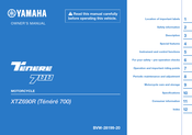 Yamaha Tenere 700 Owner's Manual