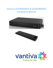 vantiva UCW4060MCS Installation Manual