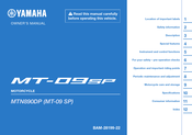 Yamaha MTN890DP Owner's Manual