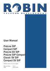 Robin SmartView SIP User Manual