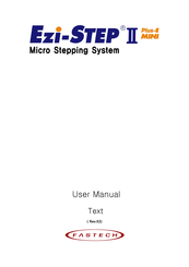 Fastech Ezi-STEPII-PE-MI-28M User Manual