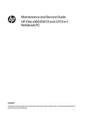 HP A26Q6EA#ABD Maintenance And Service Manual