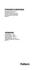 Poliform JACQUELINE Assembly Instructions Manual