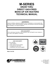 Cambridge Engineering Maxitrol M118 Technical Manual