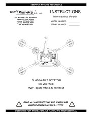 WOOD'S POWR-GRIP MRTA611LDC Instructions Manual