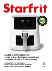 STARFRIT 024609 Instructions For Use And Care Manual