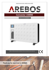 AREBOS AR-HE-KV2300W/B Original Instruction Manual
