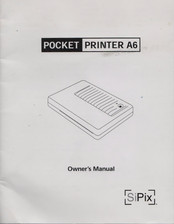 SiPix POCKET PRINTER A6 Owner's Manual