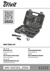 Crivit 345363 2004 Instructions For Use Manual