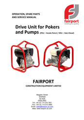 Fairport PDU Operation, Spare Parts And Service Manual