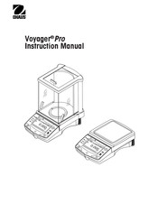 OHAUS Voyager Pro Instruction Manual