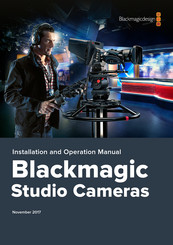 Blackmagic Studio Camera Installation And Operation Manual