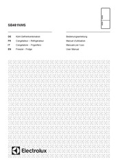 Electrolux SB481NMS User Manual