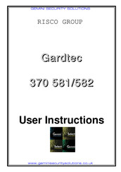 Risco Control Panel 581 User Instructions