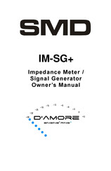 D'Amore Engineering SMD IM-SG+ Owner's Manual