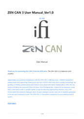 Ifi ZEN Series User Manual