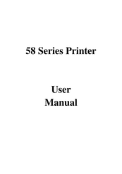 Rongta Technology 58E-U User Manual