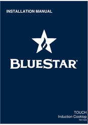 BlueStar BSP36INDTOUCH Installation Manual